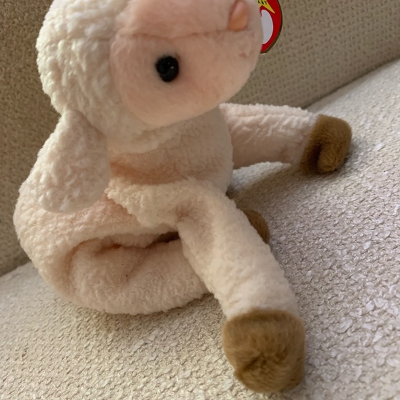 TY Original Beanie Baby Ewey The Lamb. Great condition with Tags attached - Picture 4 of 8